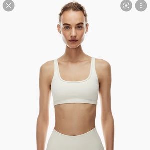 TNALIFE MINI BRA TOP in Dove White